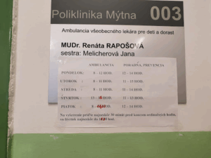 MuDr. Renáta Rapošová