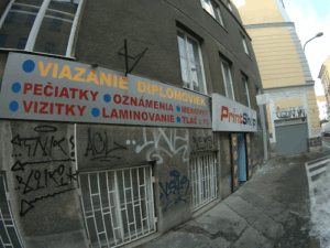 Názov spoločnosti je PrintShop